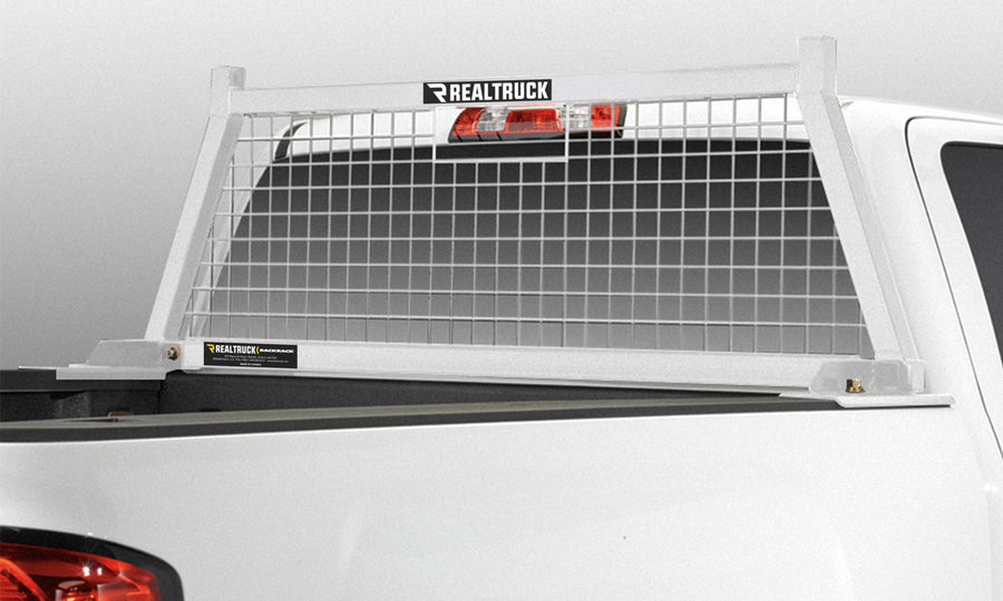 RealTruck BackRack Safety Rack Headache Rack - 10800W - White