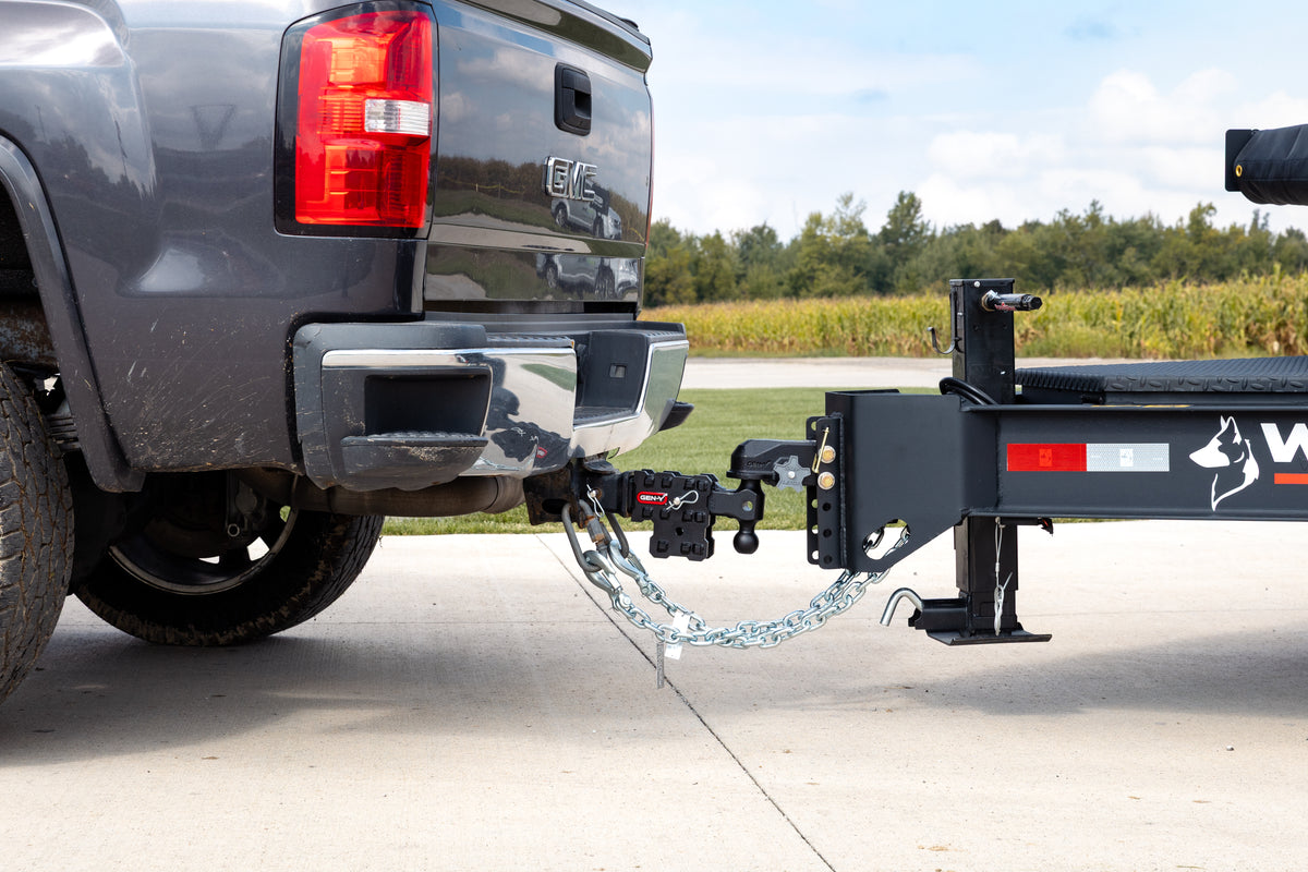 GEN-Y Hitch PHANTOM-X 2" Solid Shank 2.5" Drop 1K TW 10K Hitch & GH-031 Dual-Ball & GH-090 1.875" Bolt on Ball