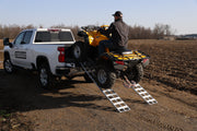 GEN-Y Hitch 1 Pair - 78" Aluminum Lightweight Ramps - 78" x 12" - 600 LBS Capacity Per Ramp