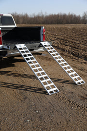 GEN-Y Hitch 1 Pair - 78" Aluminum Lightweight Ramps - 78" x 12" - 600 LBS Capacity Per Ramp
