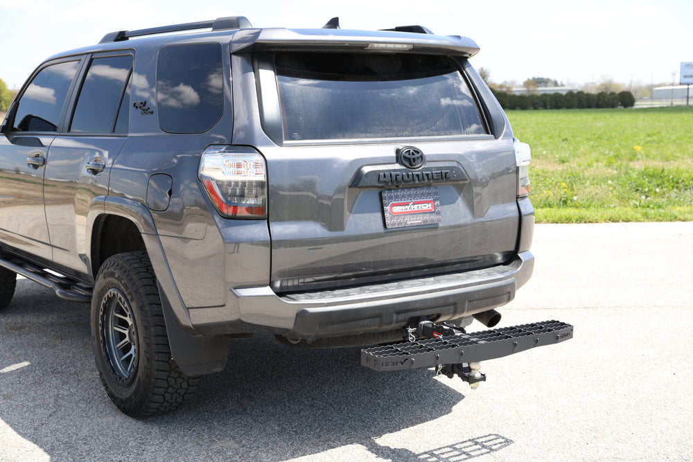 GEN-Y Hitch 2" Shank Heavy-Duty 600lb Serrated Hitch Step (42" Wide Van Step)