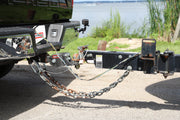 GEN-Y Hitch GLYDER TORSION-FLEX 2" Shank 2" drop .4K - .7K TW 7K Hitch & Ball Platform with 1" Diameter Mounting Hole