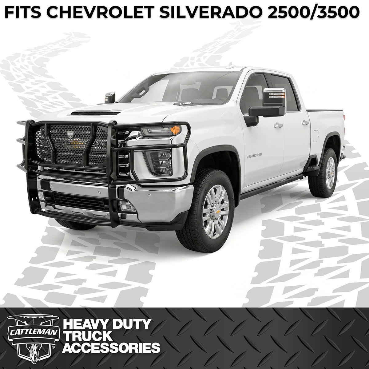 Cattleman HD Grille Guard - 2020-2023 Chevrolet Silverado 2500 HD / Chevrolet Silverado 3500 HD (1132PS)