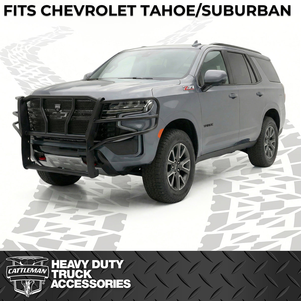 Cattleman HD Grille Guard - 2021-2024 Chevrolet Suburban / Chevrolet Tahoe (1143PS)