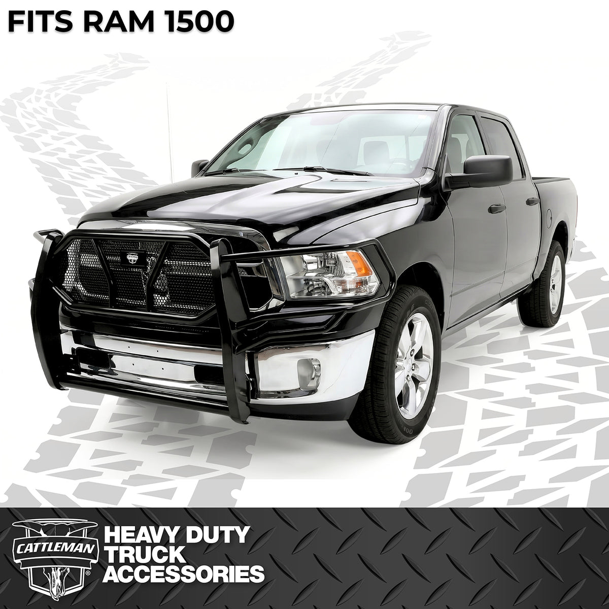 Cattleman HD Grille Guard - 2014-2024 Ram 1500 / Ram 1500 Classic (1241B)