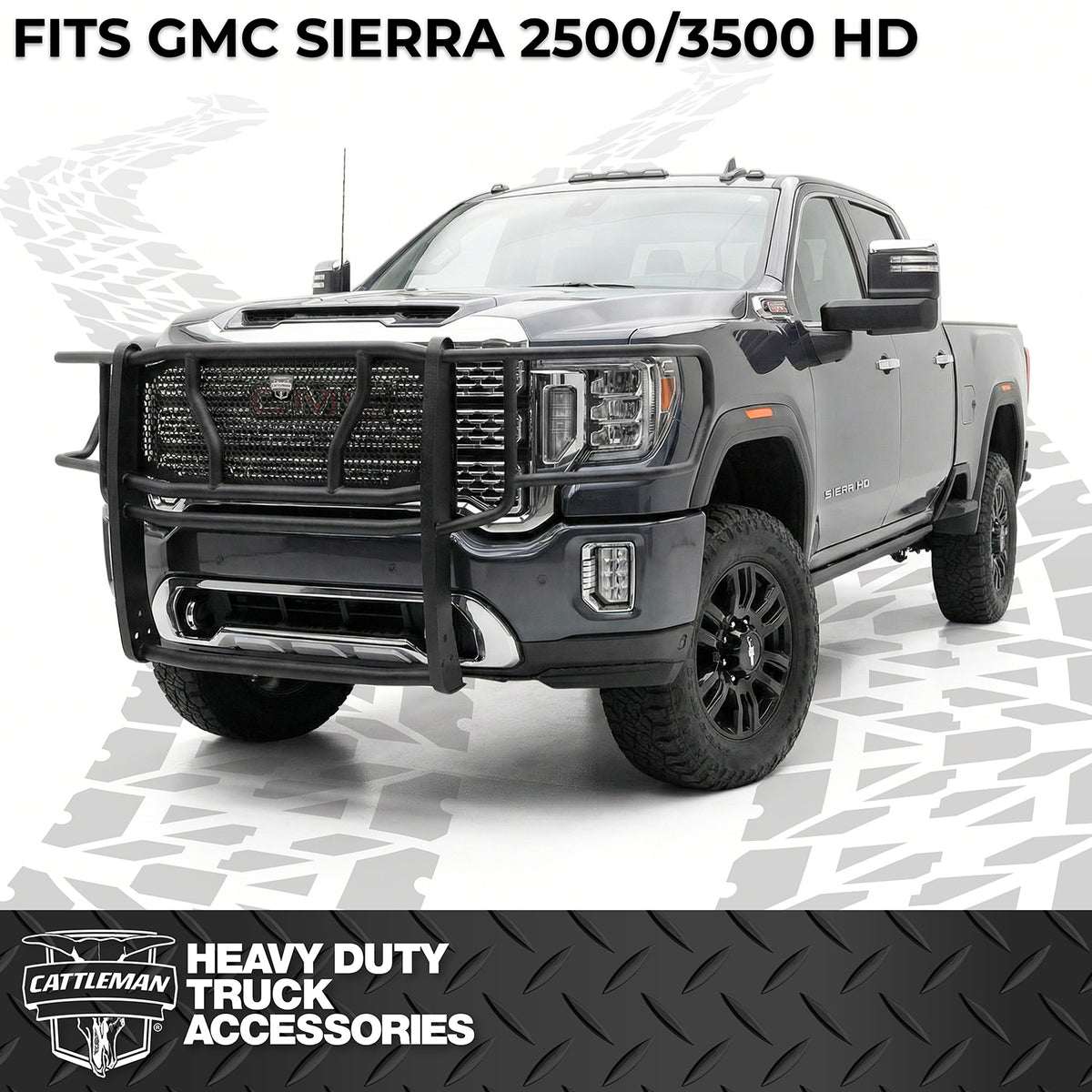 Cattleman HD Grille Guard - 2023-2026 GMC Sierra 3500 HD / GMC Sierra 2500 HD (1434P)