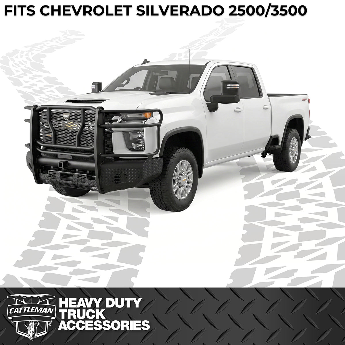 Cattleman HD Front Bumper - 2020-2023 Chevrolet Silverado 2500 HD / Chevrolet Silverado 3500 HD (2122PRW)