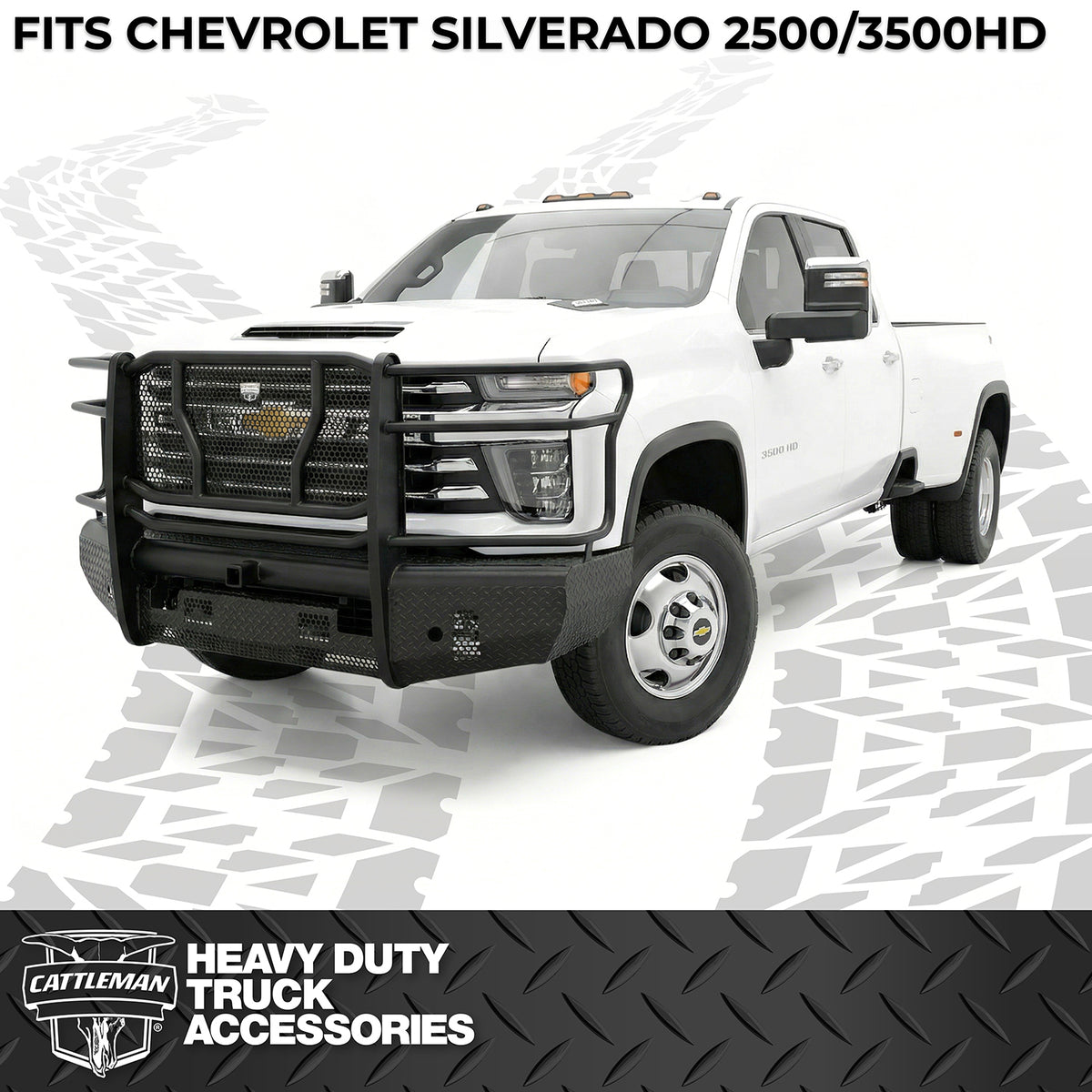 Cattleman HD Front Bumper - 2024-2026 Chevrolet Silverado 2500 HD / Chevrolet Silverado 3500 HD (2123PRS)