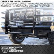 Cattleman HD Front Bumper - 2024-2026 Chevrolet Silverado 2500 HD / Chevrolet Silverado 3500 HD (2123PS)