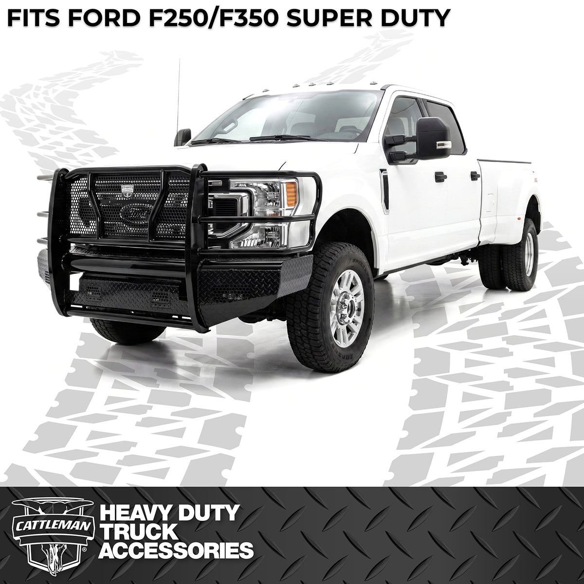 Cattleman HD Front Bumper - 2017-2022 Ford F-250 Super Duty / Ford F-350 Super Duty (2367P)