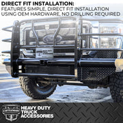 Cattleman HD Front Bumper - 2017-2022 Ford F-450 Super Duty / Ford F-550 Super Duty (2369P)