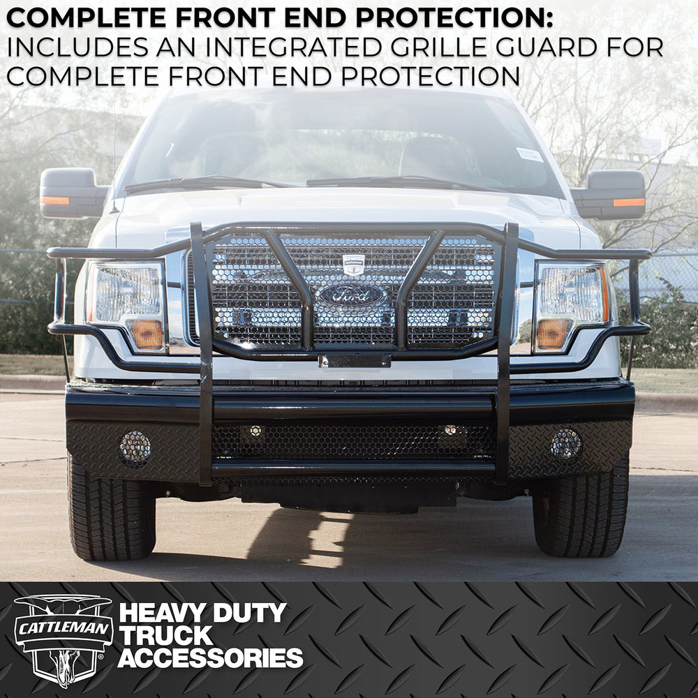 Cattleman HD Front Bumper - 2023-2026 Ford F-250 Super Duty / Ford F-350 Super Duty (2370PS)