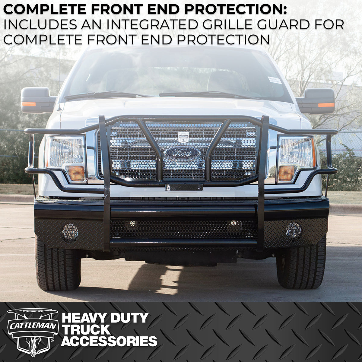 Cattleman HD Front Bumper - 2023-2026 Ford F-250 Super Duty / Ford F-350 Super Duty (2370PS)