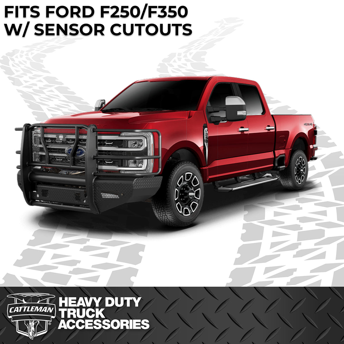 Cattleman HD Front Bumper - 2023-2026 Ford F-250 Super Duty / Ford F-350 Super Duty (2370PS)