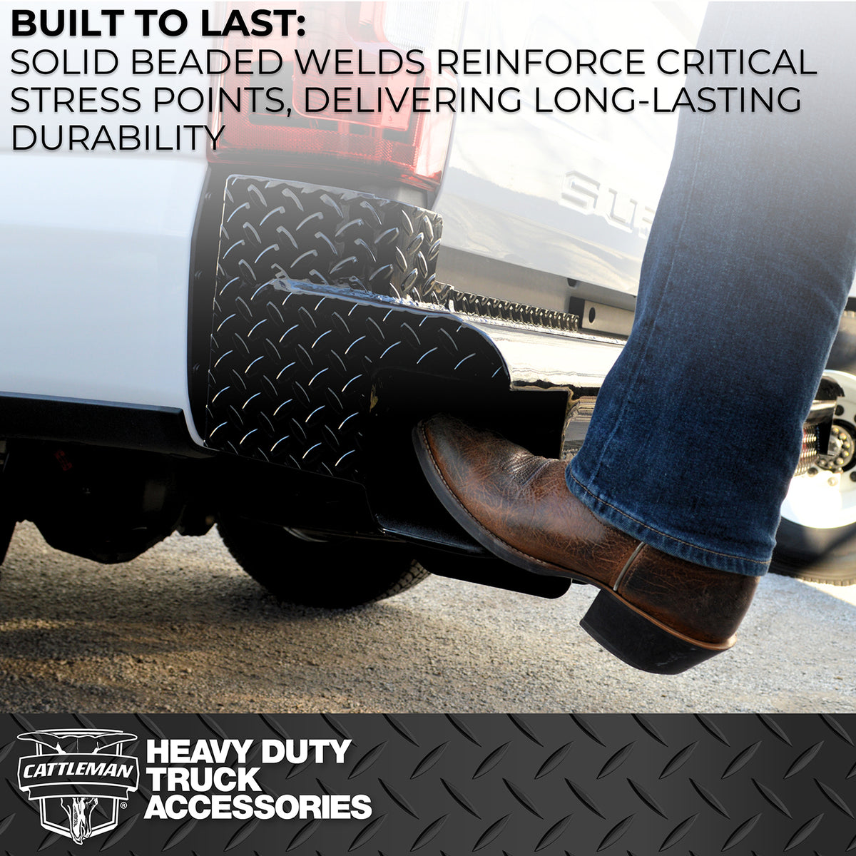 Cattleman HD Rear Bumper - 2020-2024 Ram 3500 (4235S)