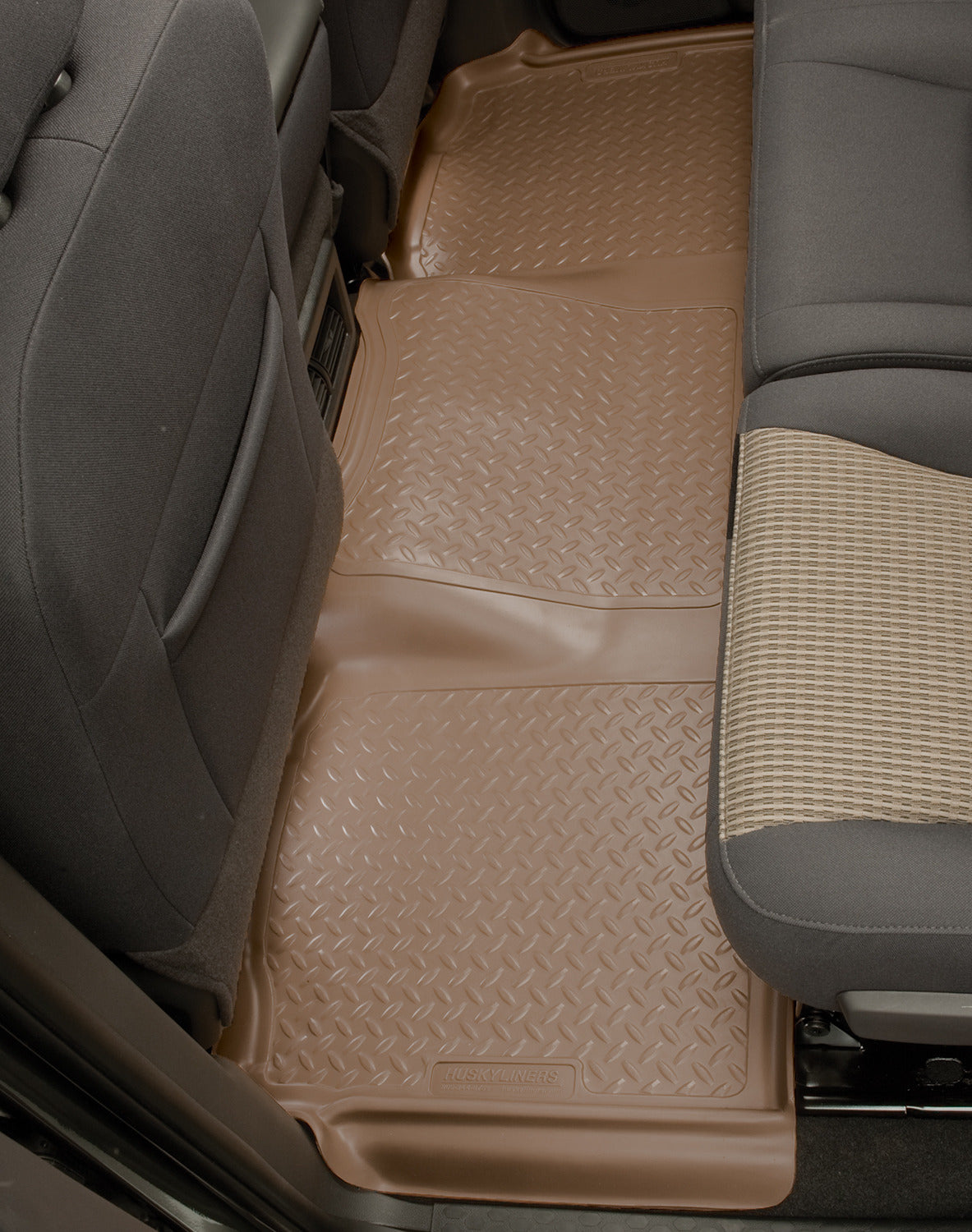 Husky Liners Classic Style - 2nd Seat Floor Liner - 2009-2020 Dodge Journey - Part 60031