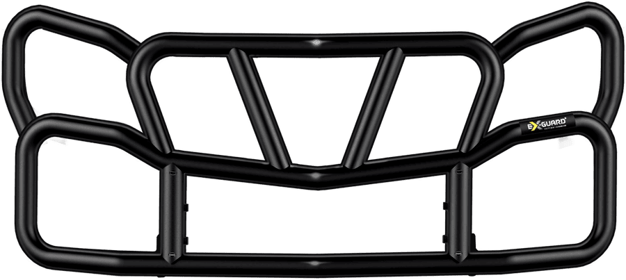 BLACK EX-GUARD 50-SERIES GRILLE GUARD AND BRACKET KIT FOR '14-18 MERCEDES-BENZ SPRINTER VANS