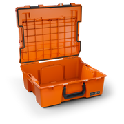 DECKED Halfrack 32 - includes two (2) dividers - blaze orange with black latches