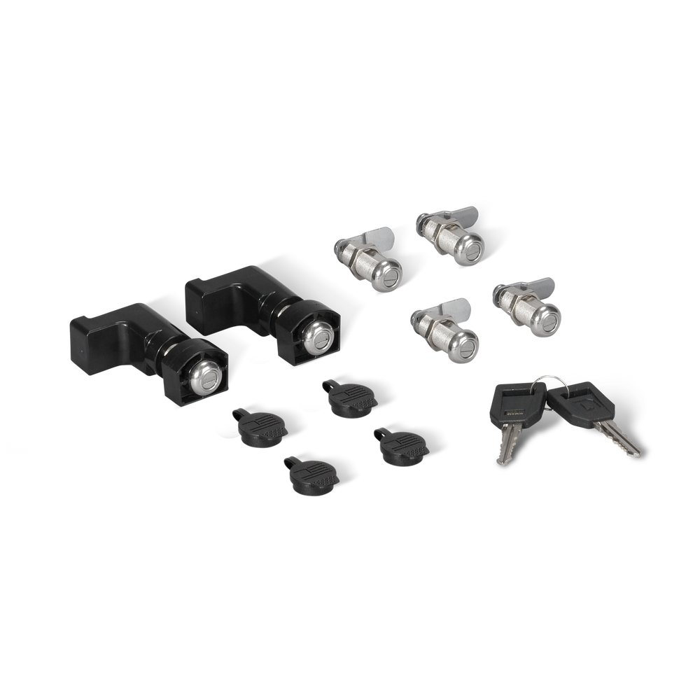 DECKED Lock set - six with two matching keys for vX & vY drawers and stash bins