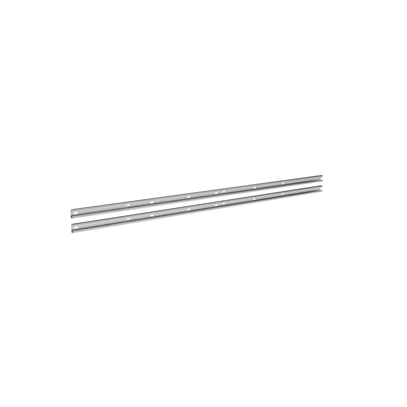 Weather Guard Folding Shelf Mounting Rails for Ford Transit 148 in Wheelbase, Mid/High Roof, Driver Rear or Passenger Side (DRFT48RP)