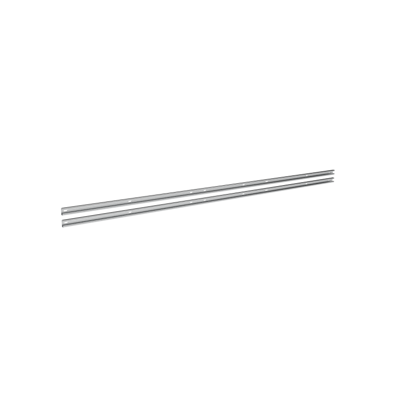 Weather Guard Folding Shelf Mounting Rails for Ford Transit 148 in Wheelbase Extended Length, High Roof, Driver Rear or Passenger Side (DRFT48XRP)