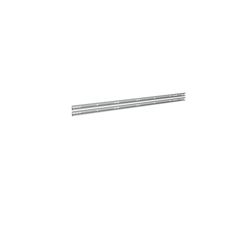 Weather Guard Folding Shelf Mounting Rails for Mercedes-Benz Sprinter 144 in Wheelbase, Standard/High Roof, Driver Rear or Passenger Side (DRMS44RP)