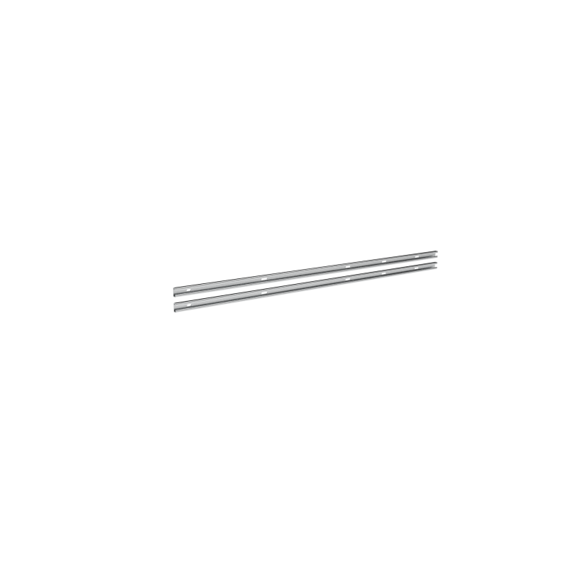 Weather Guard Folding Shelf Mounting Rails for Ram ProMaster 136 in Wheelbase, High/Super-High Roof, Driver Rear or Passenger Side (DRRP36RP)