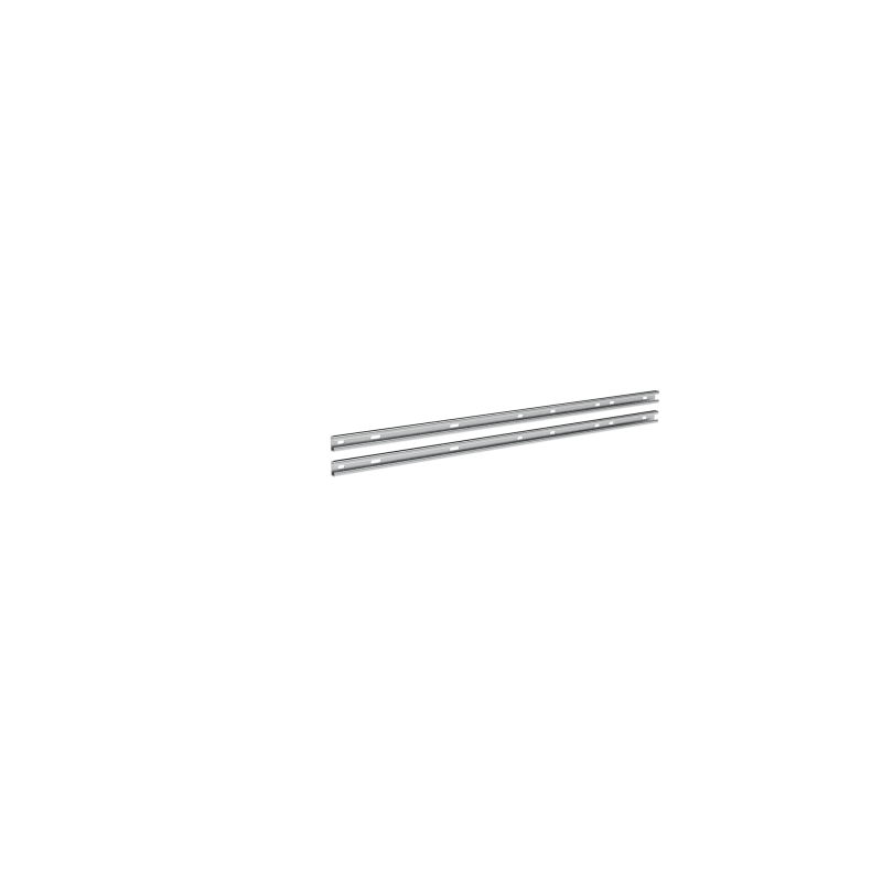 Weather Guard Folding Shelf Mounting Rails for Ram ProMaster 159 in Wheelbase, High/Super-High Roof, Driver Rear or Passenger Side (DRRP59RP)