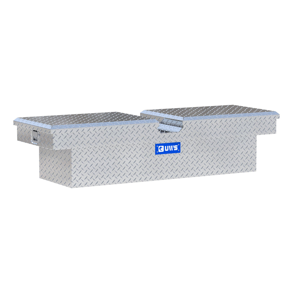 Bright Aluminum 60" Gull Wing Crossover Truck Tool Box