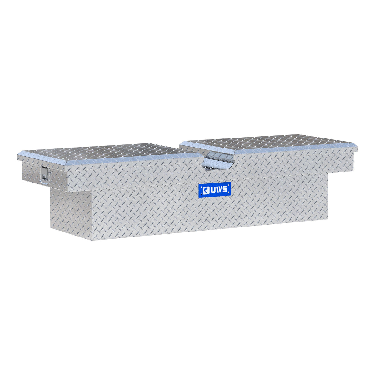 Bright Aluminum 60" Gull Wing Crossover Truck Tool Box