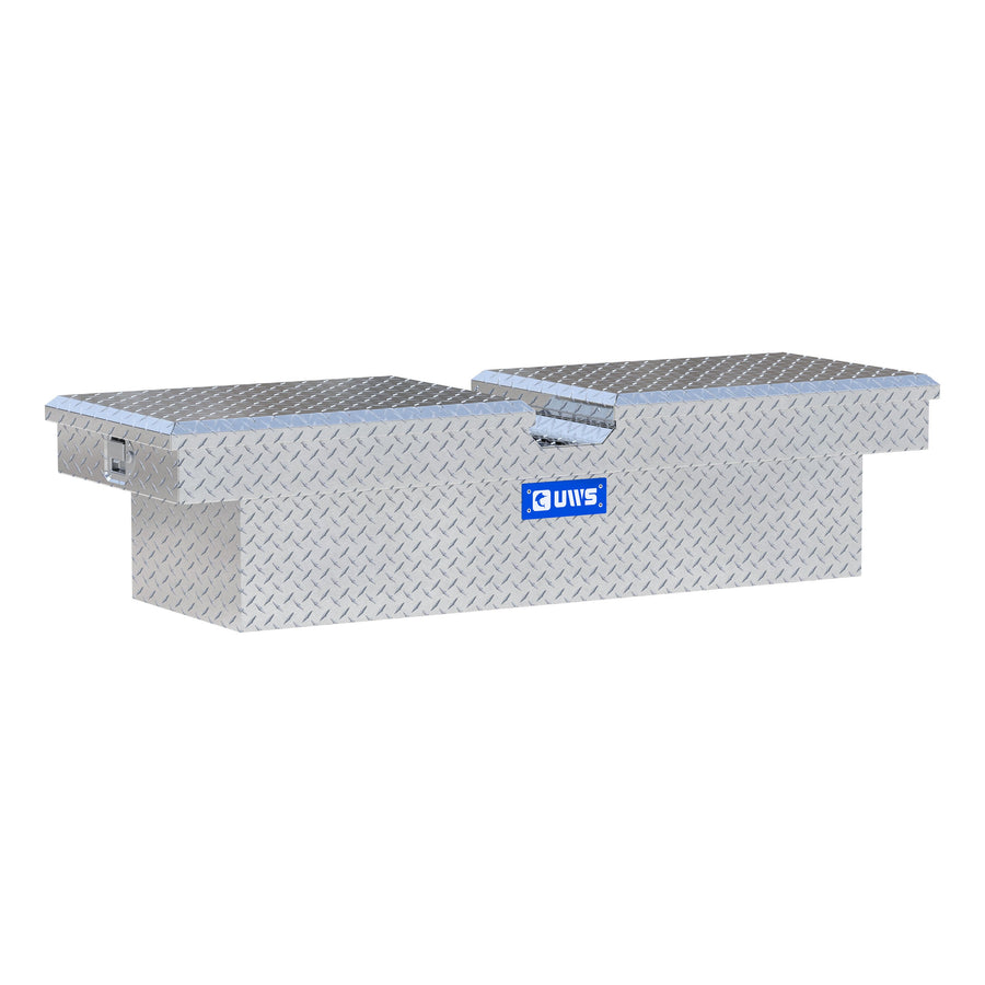 Bright Aluminum 60" Gull Wing Crossover Truck Tool Box