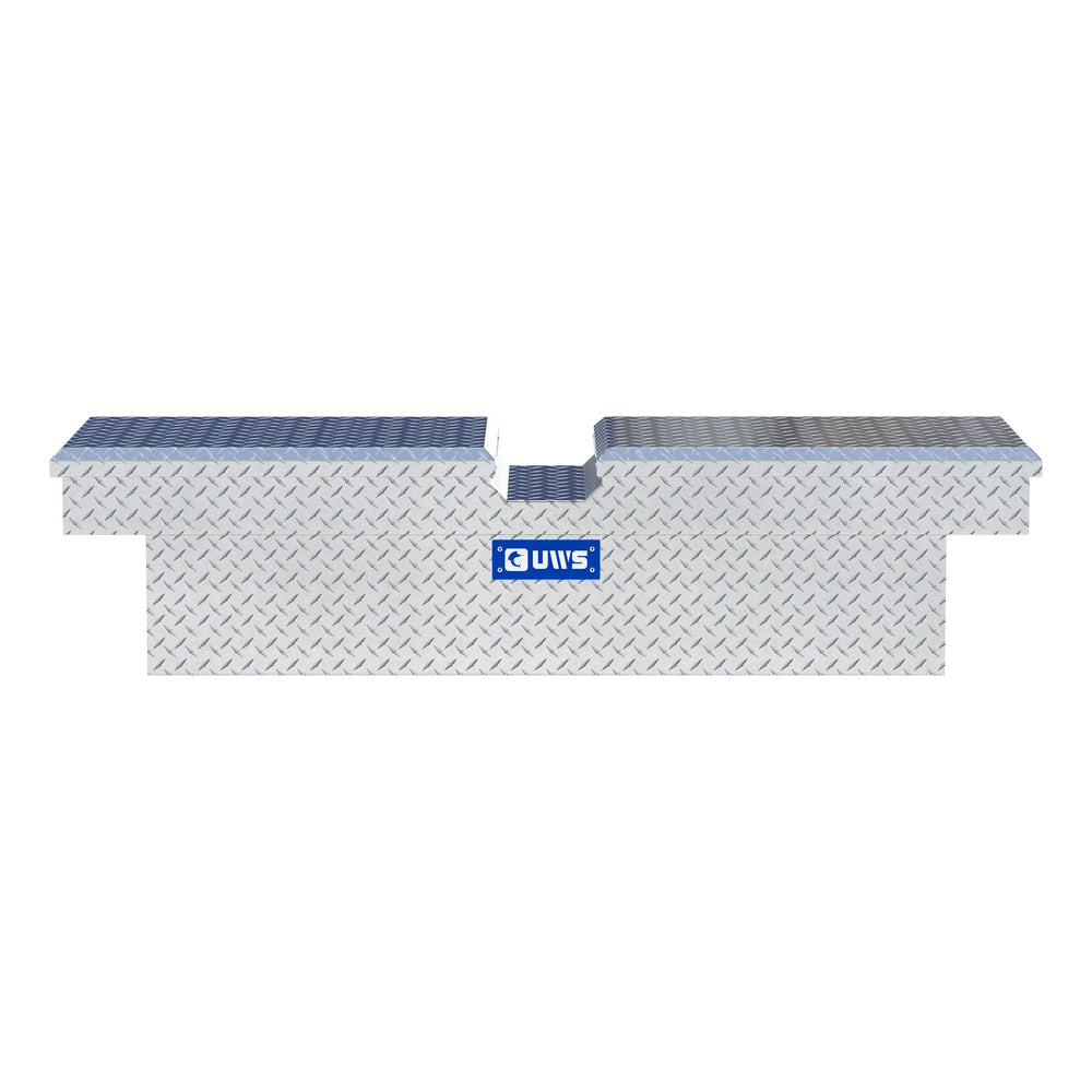 Bright Aluminum 60" Gull Wing Crossover Truck Tool Box