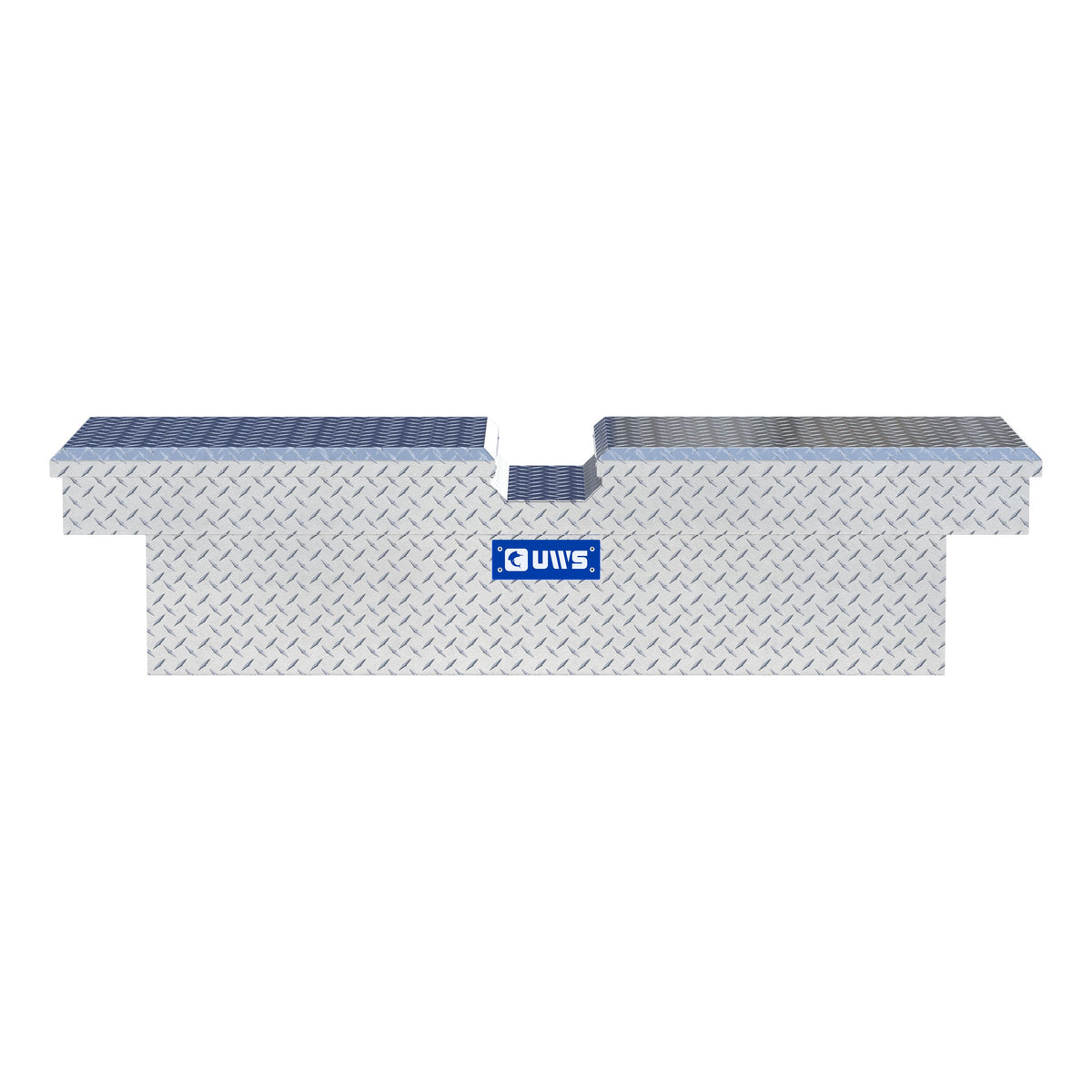 Bright Aluminum 60" Gull Wing Crossover Truck Tool Box