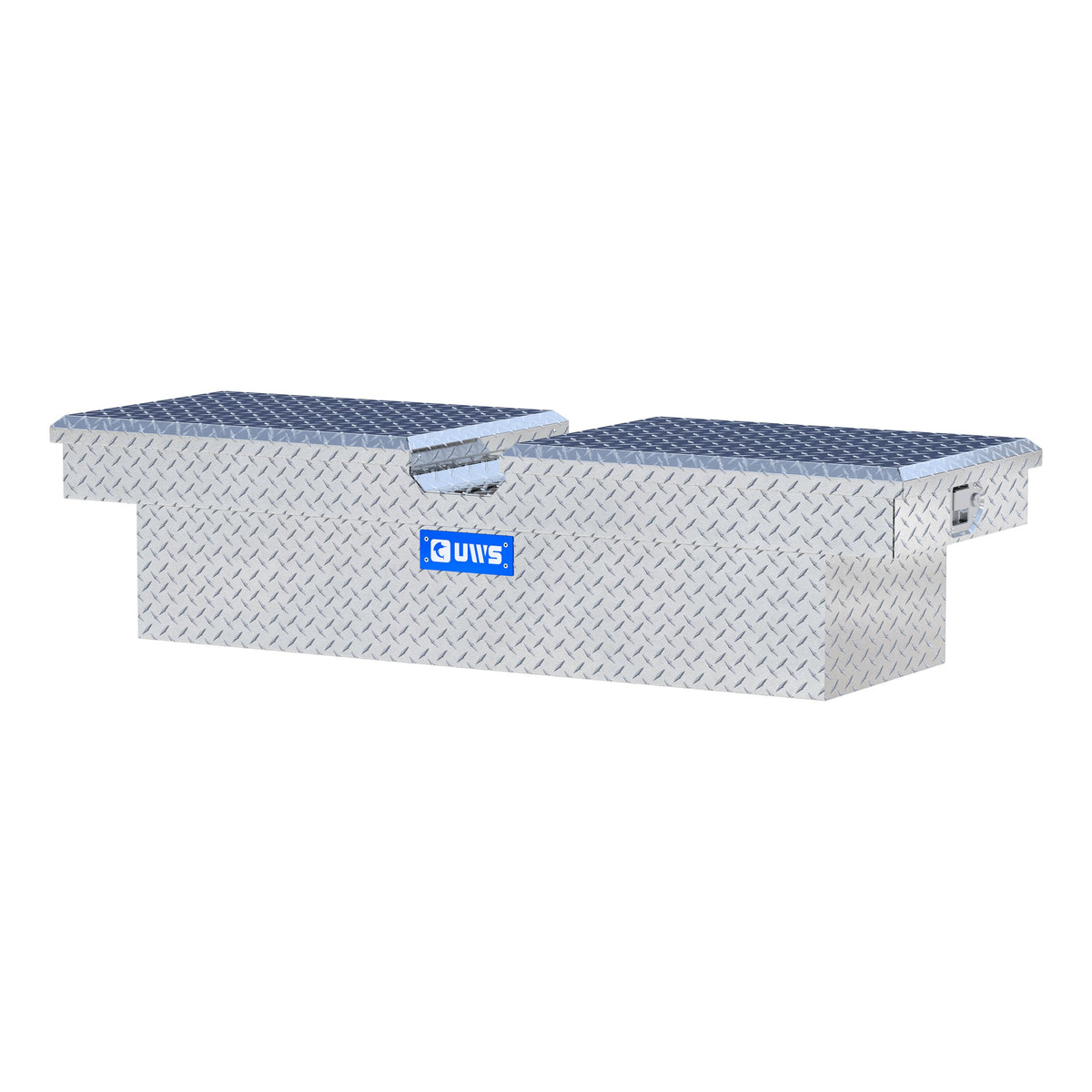 Bright Aluminum 60" Gull Wing Crossover Truck Tool Box