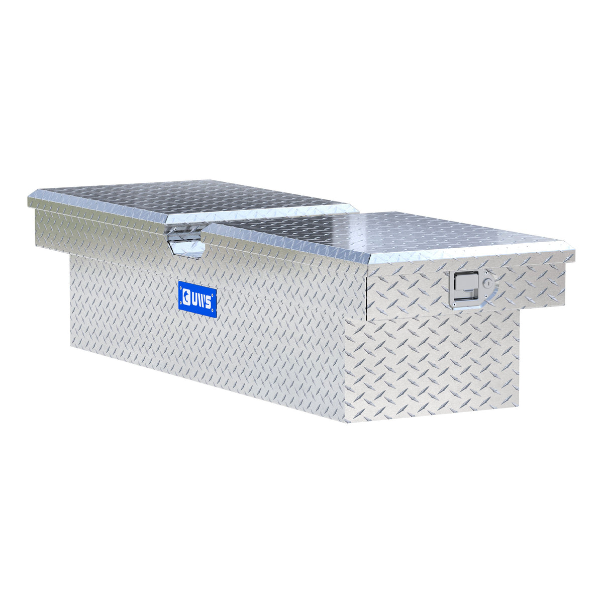 Bright Aluminum 60" Gull Wing Crossover Truck Tool Box