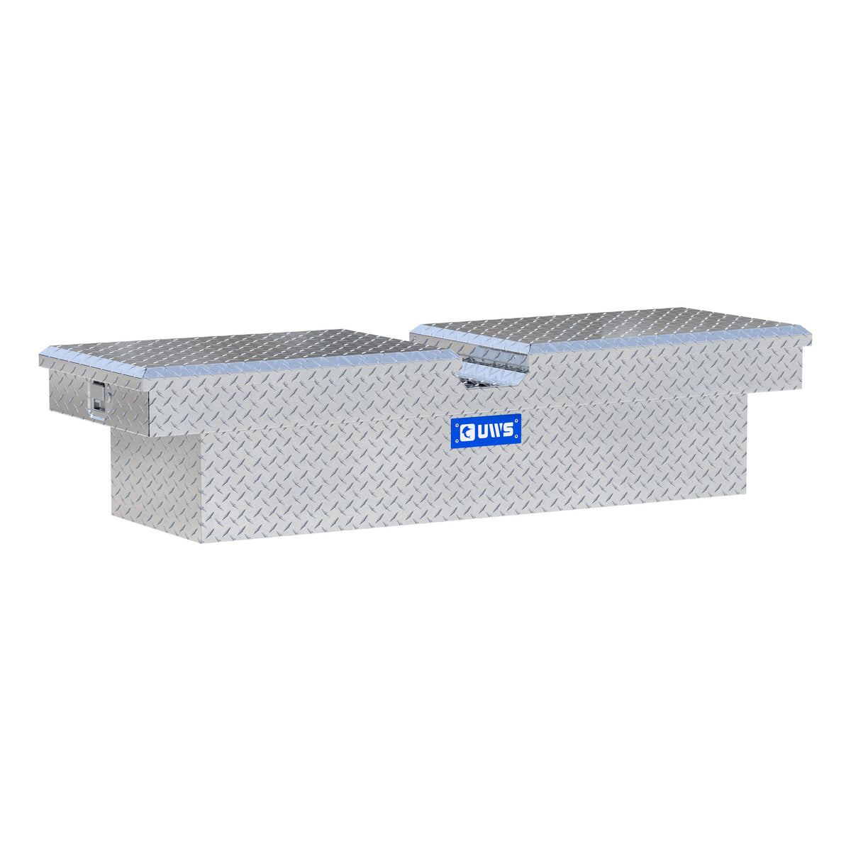 Bright Aluminum 63" Gull Wing Crossover Truck Tool Box