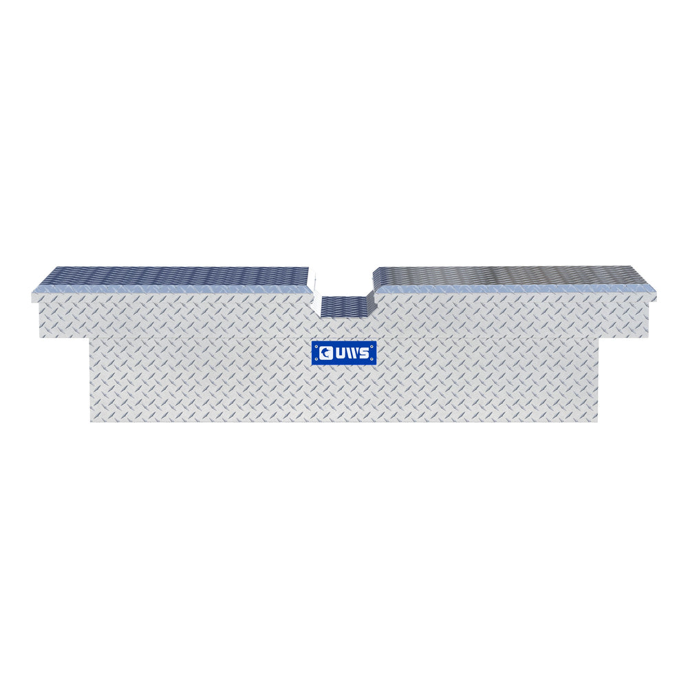 Bright Aluminum 63" Gull Wing Crossover Truck Tool Box