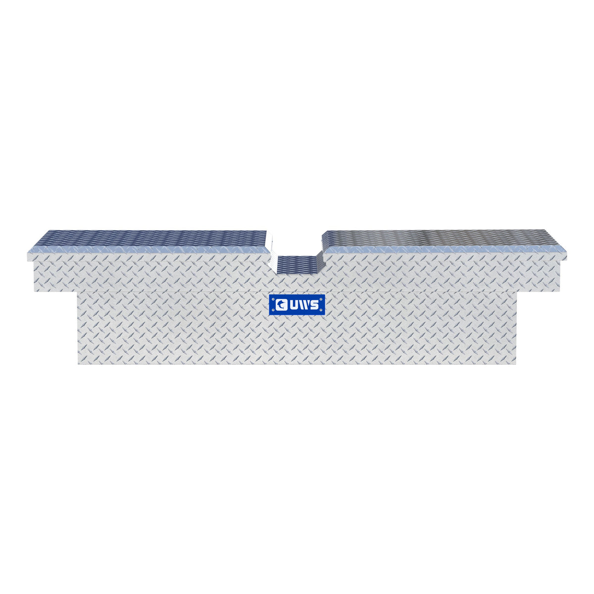 Bright Aluminum 63" Gull Wing Crossover Truck Tool Box