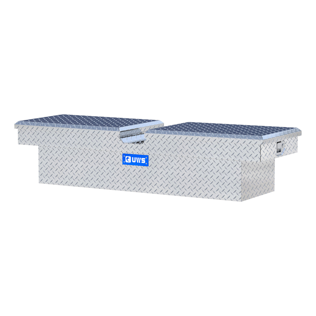 Bright Aluminum 63" Gull Wing Crossover Truck Tool Box