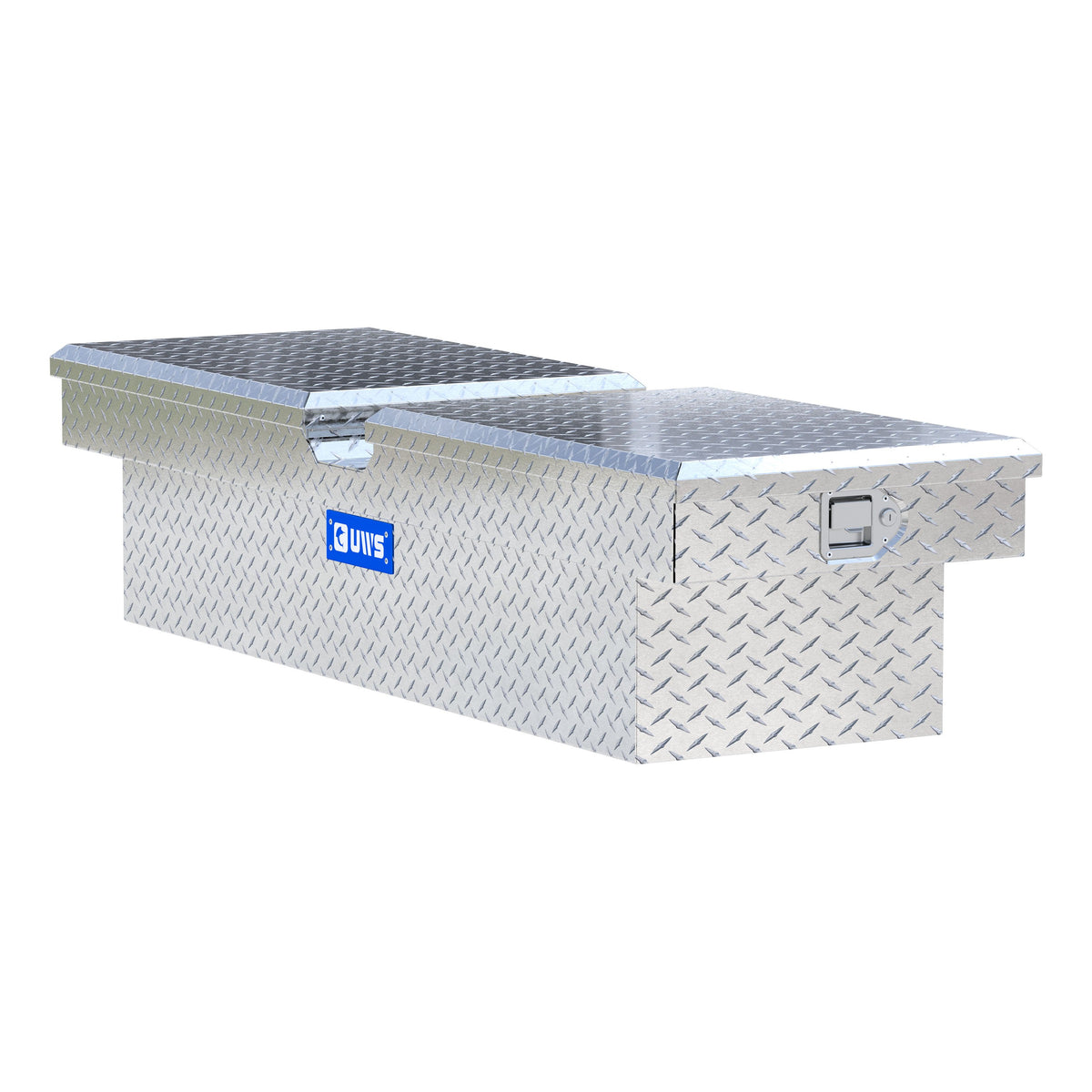 Bright Aluminum 63" Gull Wing Crossover Truck Tool Box