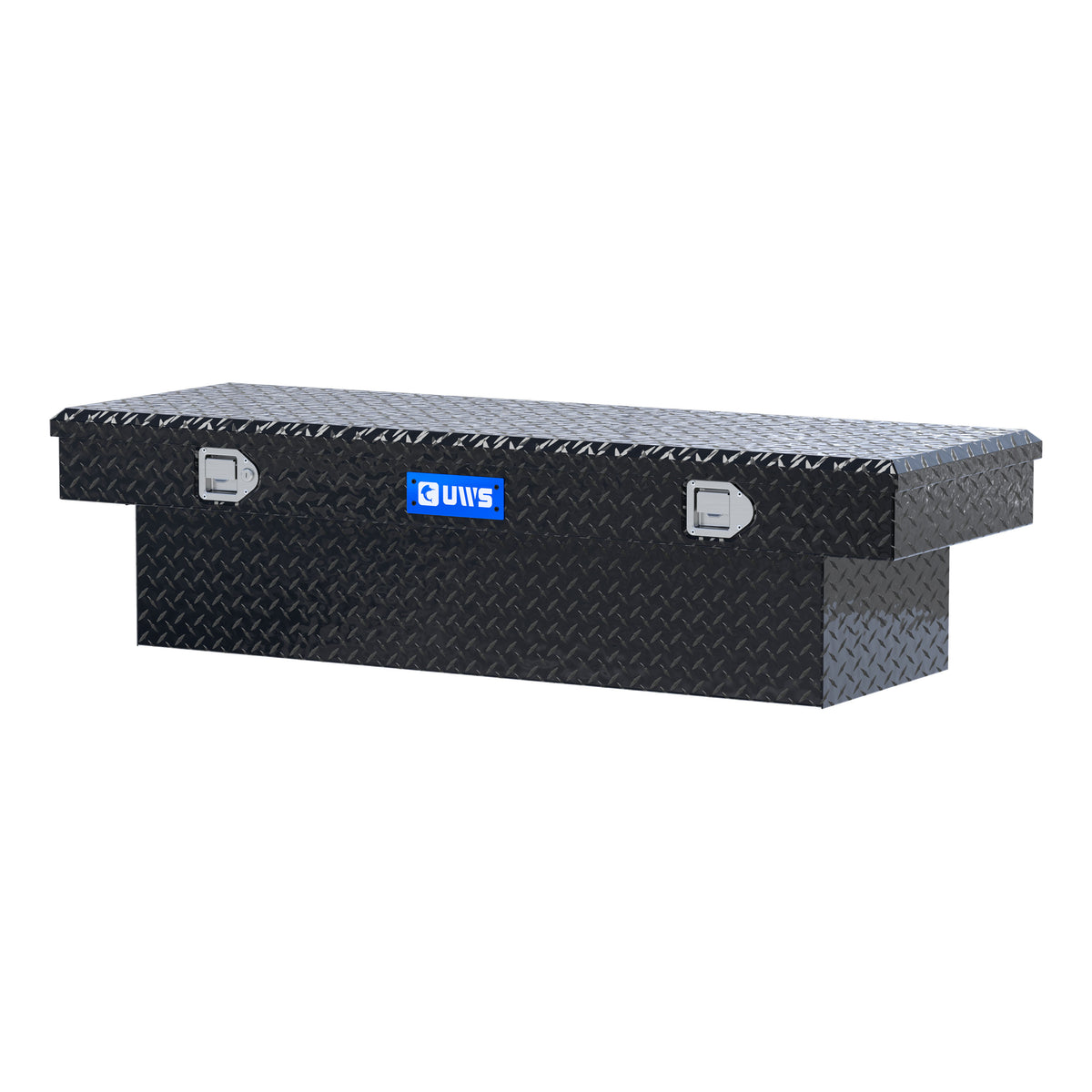 Gloss Black Aluminum 58" Truck Tool Box with Low Profile