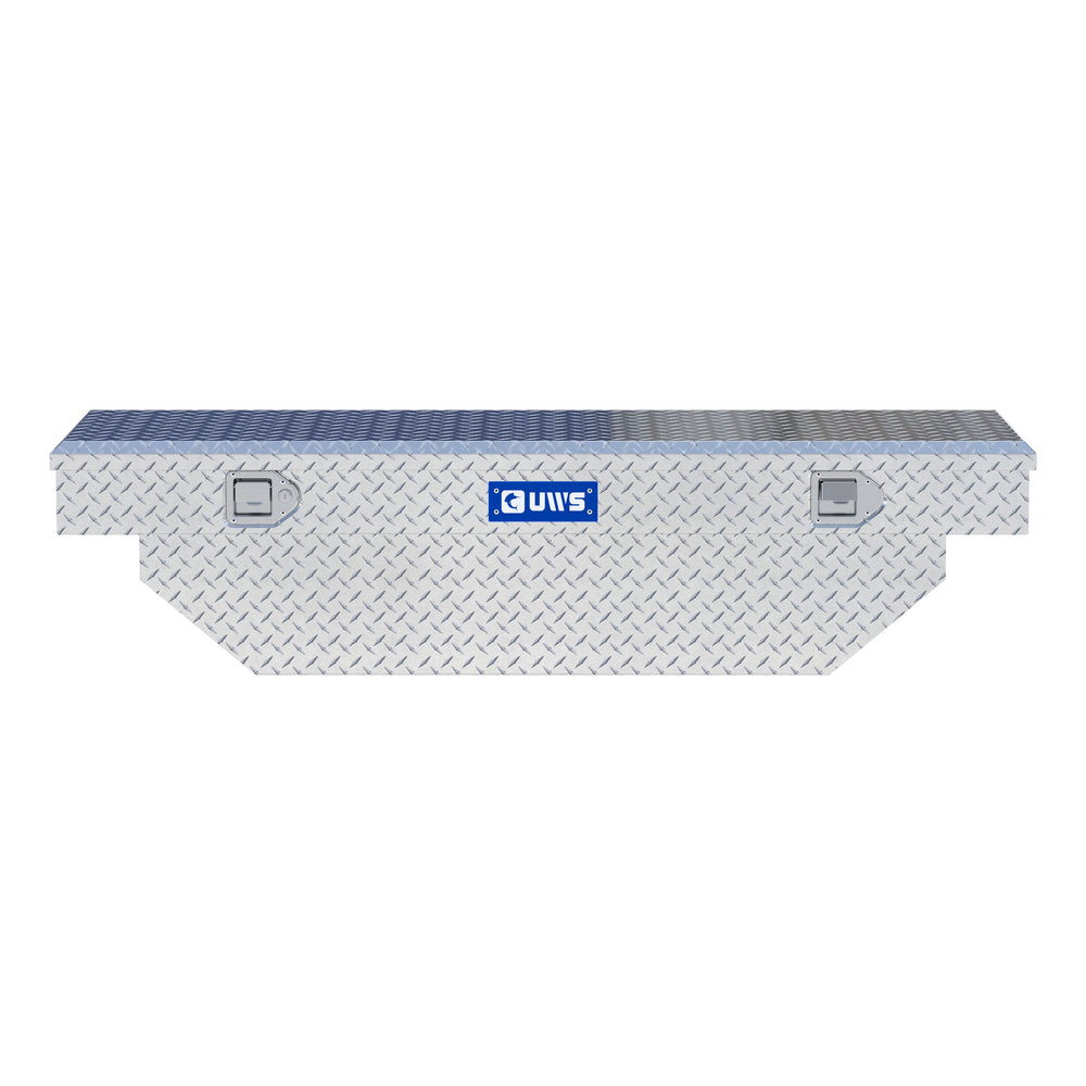 Bright Aluminum 60" Angled Crossover Truck Tool Box