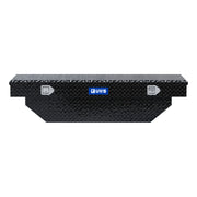 Gloss Black Aluminum 60" Angled Crossover Truck Tool Box