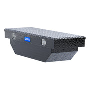 Gloss Black Aluminum 60" Angled Crossover Truck Tool Box