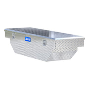 Bright Aluminum 63" Angled Crossover Truck Tool Box