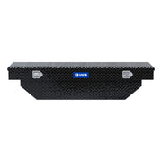 Gloss Black Aluminum 63" Angled Crossover Truck Tool Box