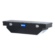 Gloss Black Aluminum 63" Angled Crossover Truck Tool Box