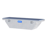 Bright Aluminum 63" Angled Crossover Tool Box with Low Profile