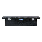 Gloss Black Aluminum 63" Truck Tool Box with Low Profile