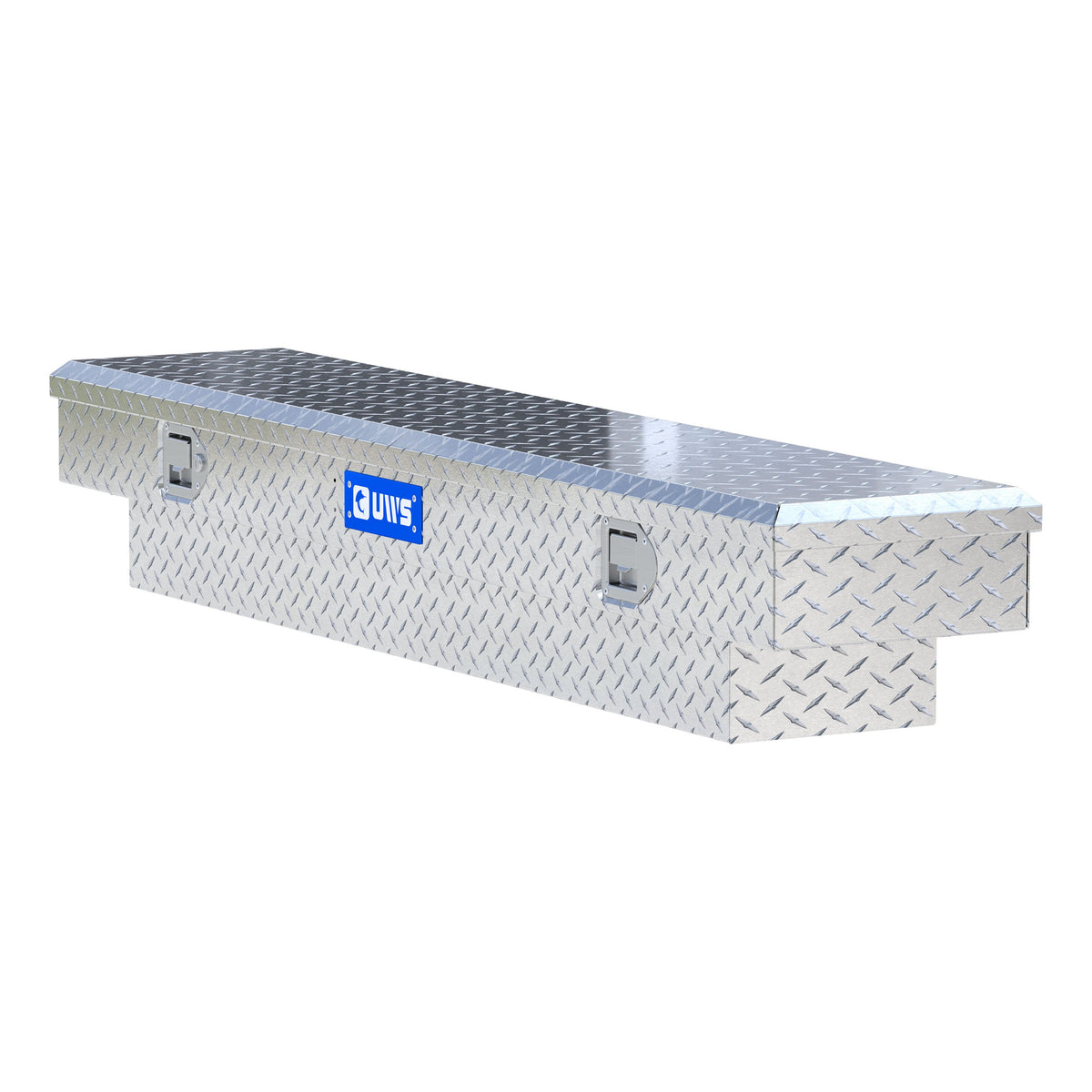 Bright Aluminum 63" Slim-Line Crossover Truck Tool Box
